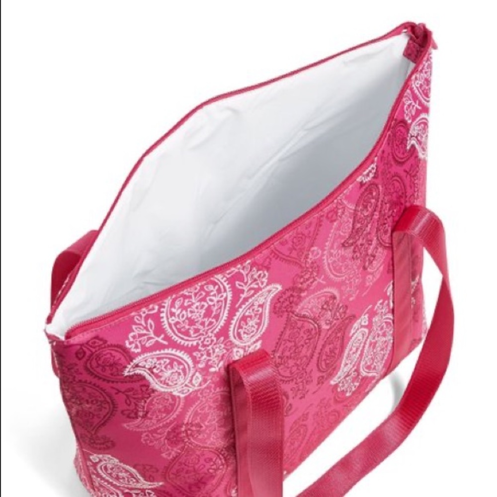 Vera Bradley Stamped Paisley Cooler Tote 👜 Bag - Picture 10 of 13